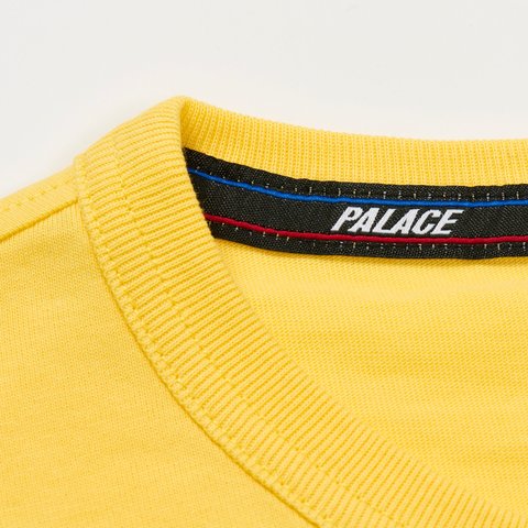 Palace BASICALLY A T-SHIRT BLESSED YELLOW - Colorway