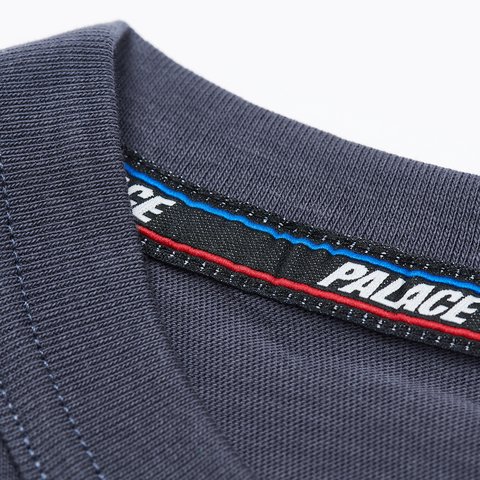 Palace BASICALLY A T-SHIRT NAVY - Colorway