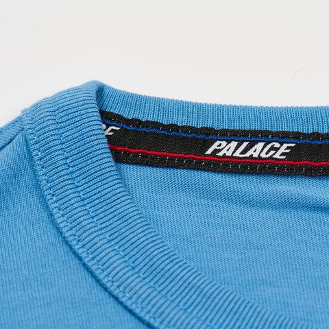 Palace BASICALLY A T-SHIRT OCEAN BLUE - Colorway
