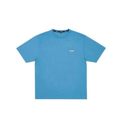 Palace BASICALLY A T-SHIRT OCEAN BLUE - Colorway
