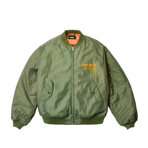 Palace CHAKRA RAVE JACKET THE DEEP GREEN - Colorway