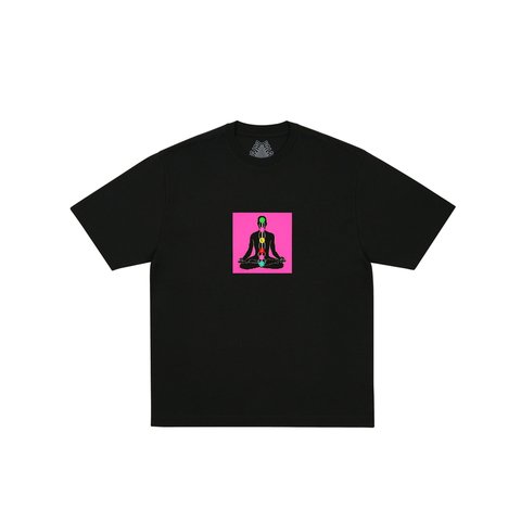 Palace CHAKRADICAL T-SHIRT BLACK - Colorway