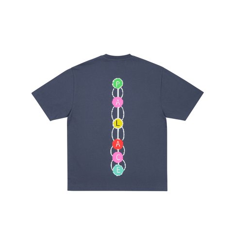 Palace CHAKRADICAL T-SHIRT NAVY - Colorway