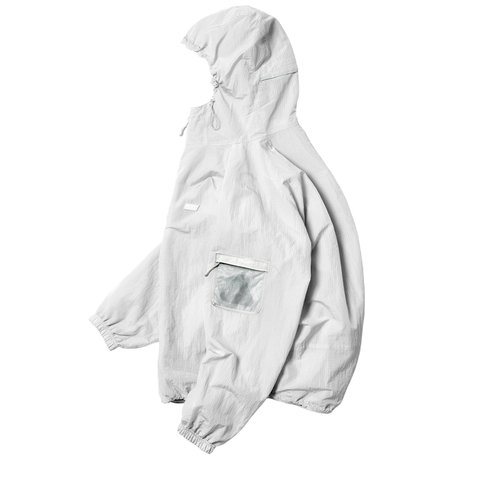 Palace DEFLECTO JACKET CONCRETE GREY - Colorway