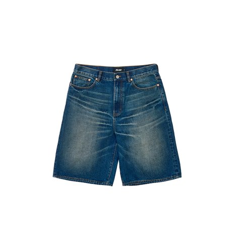 Palace DENIM SHORT INDIGO SAND WASH - Colorway