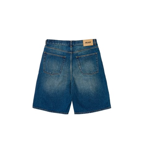 Palace DENIM SHORT INDIGO SAND WASH - Colorway