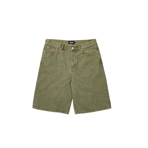 Palace DENIM SHORT THE DEEP GREEN - Colorway