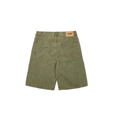 Palace DENIM SHORT THE DEEP GREEN - Colorway