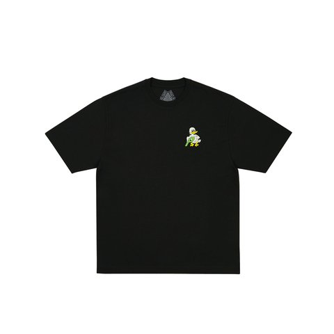 Palace DUCK OFF T-SHIRT BLACK - Colorway