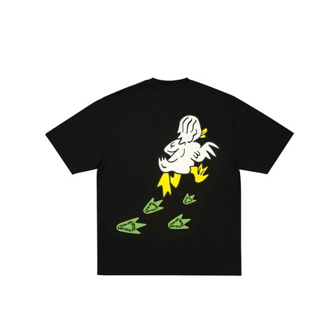Palace DUCK OFF T-SHIRT BLACK - Colorway