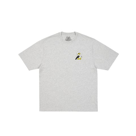 Palace DUCK OFF T-SHIRT GREY MARL - Colorway