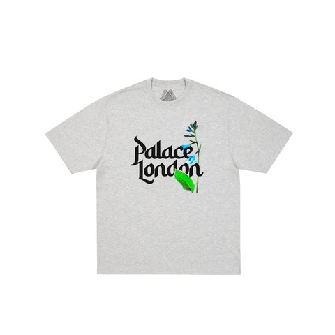 Palace FLOWER TYPE T-SHIRT GREY MARL - Colorway