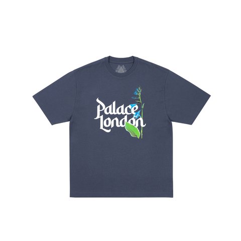 Palace FLOWER TYPE T-SHIRT NAVY - Colorway