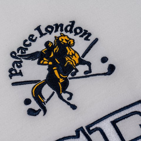Palace GEEZER POLO WHITE / NAVY - Colorway