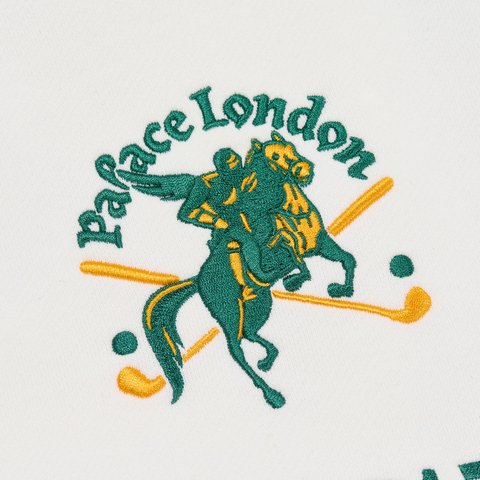 Palace GEEZER ZIP FUNNEL WHITE - Colorway