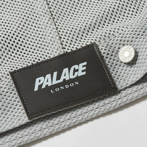 Palace MESH TRUCKER JACKET CONCRETE GREY - Colorway