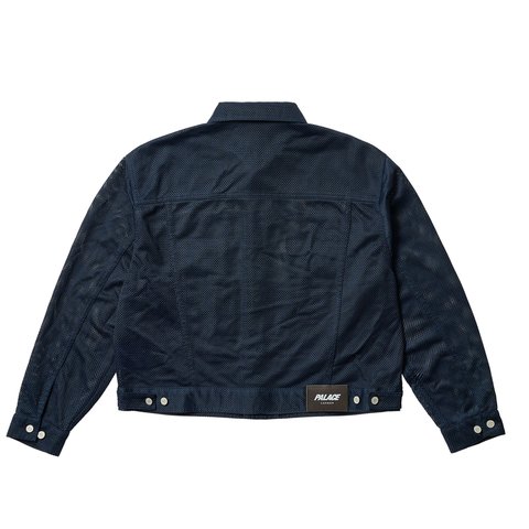 Palace MESH TRUCKER JACKET NAVY - Colorway