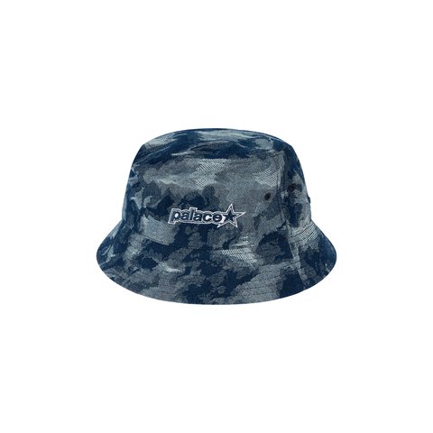 Palace P STAR BUCKET HAT STONEWASH DENIM - Colorway