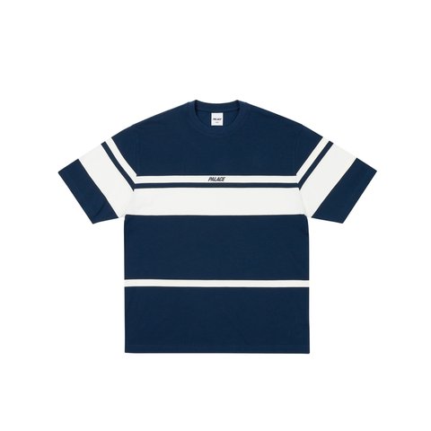 Palace P-STRIPE T-SHIRT NAVY - Colorway