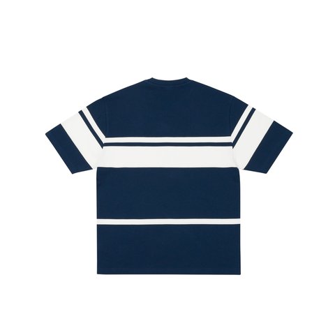 Palace P-STRIPE T-SHIRT NAVY - Colorway