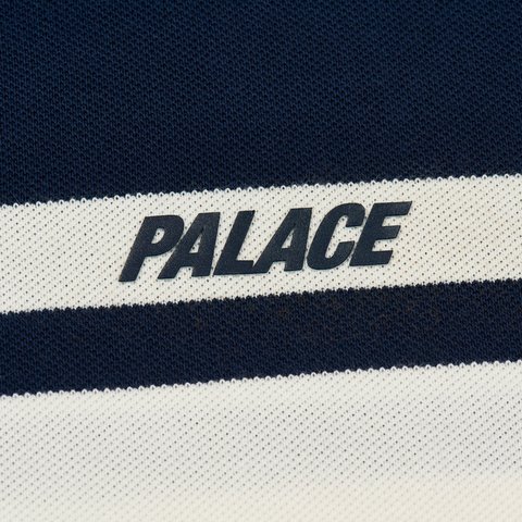 Palace P-STRIPE T-SHIRT NAVY - Colorway