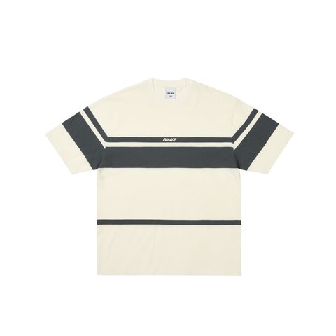 Palace P-STRIPE T-SHIRT CONCRETE GREY - Colorway