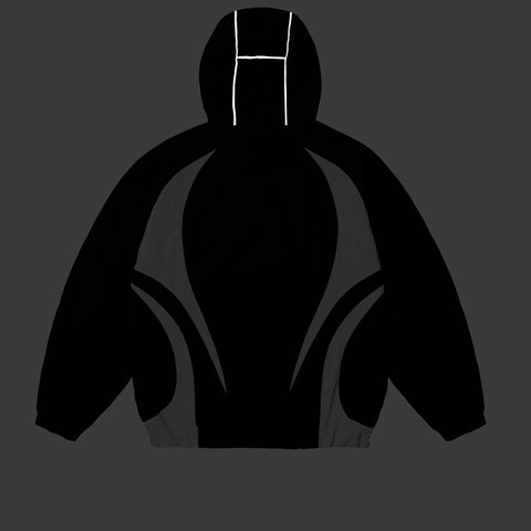 Palace P-TRACK JACKET BLACK - Colorway