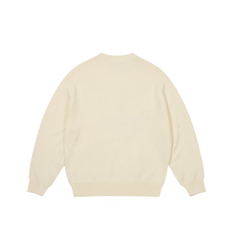 Palace P WING KNIT SOFT WHITE - Colorway
