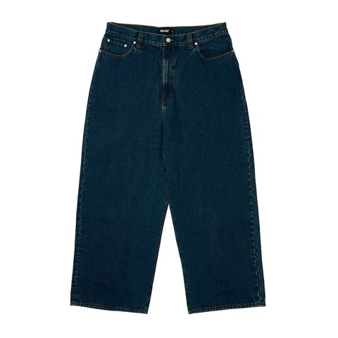 Palace P100 SUPER BAGGY JEAN INDIGO WASH - Colorway