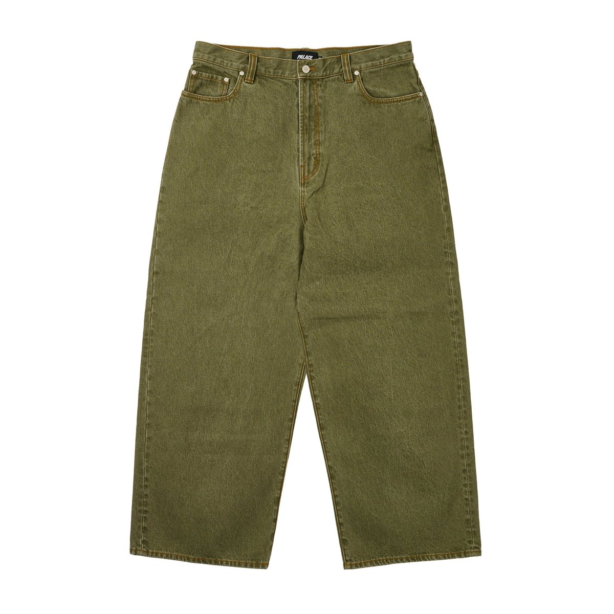 パンツ Palace P100 SUPER BAGGY JEAN P100 SUPER BAGGY JEAN THE DEEP GREEN - Summer 2025 - Palace