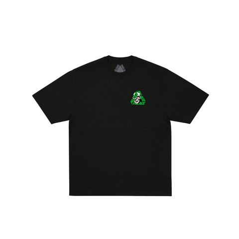 Palace P3 SKULL T-SHIRT BLACK - Colorway