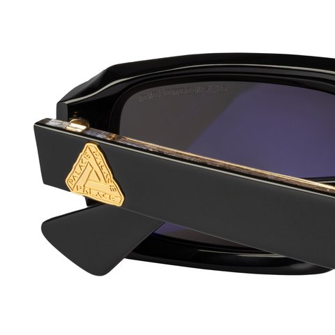 Palace PALACE CUTLER AND GROSS JUPITER WRAP SUNGLASSES BLACK - Colorway