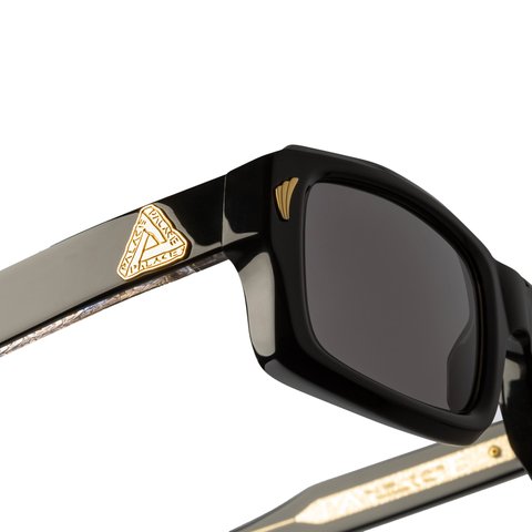 Palace PALACE CUTLER AND GROSS JUPITER WRAP SUNGLASSES BLACK - Colorway