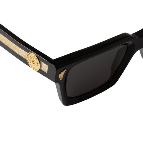 Palace PALACE CUTLER AND GROSS MERCURY SQUARE SUNGLASSES BLACK - Colorway