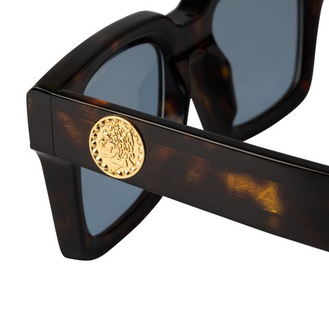 Palace PALACE CUTLER AND GROSS MERCURY SQUARE SUNGLASSES HAVANA - Colorway