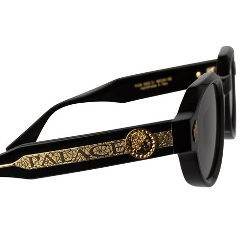 Palace PALACE CUTLER AND GROSS VICTORY ROUND SUNGLASSES BLACK - Colorway