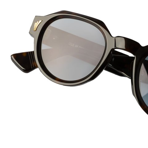 Palace PALACE CUTLER AND GROSS VICTORY ROUND SUNGLASSES HAVANA - Colorway