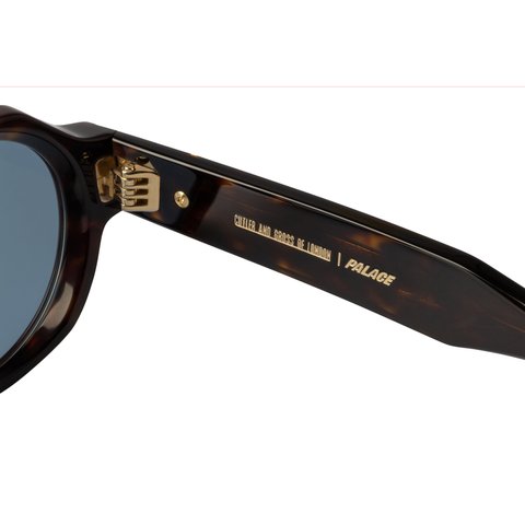 Palace PALACE CUTLER AND GROSS VICTORY ROUND SUNGLASSES HAVANA - Colorway