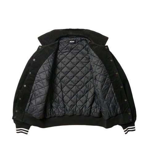 Palace PALACE LOVE VARSITY JACKET BLACK - Colorway