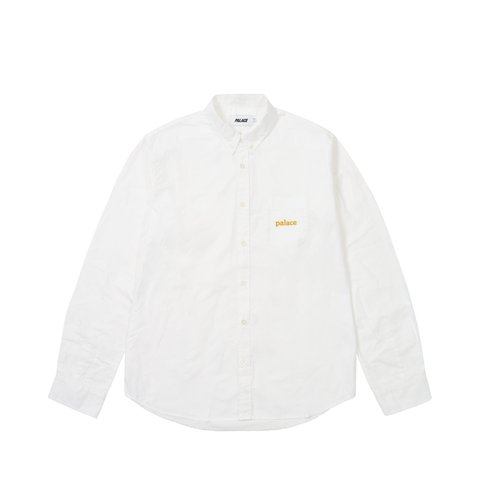 Palace PALACE OXFORD SHIRT SOFT WHITE - Colorway