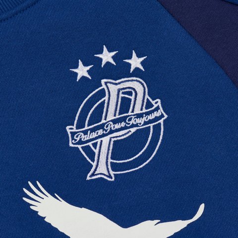 Palace PALAIS PRO-TEAM CREW BLUE BERRY - Colorway