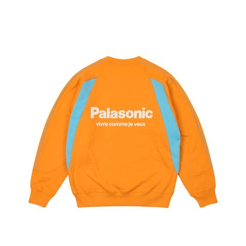 Palace PALAIS PRO-TEAM CREW TIGER ORANGE - Colorway