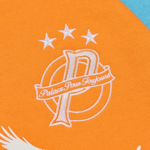 Palace PALAIS PRO-TEAM CREW TIGER ORANGE - Colorway