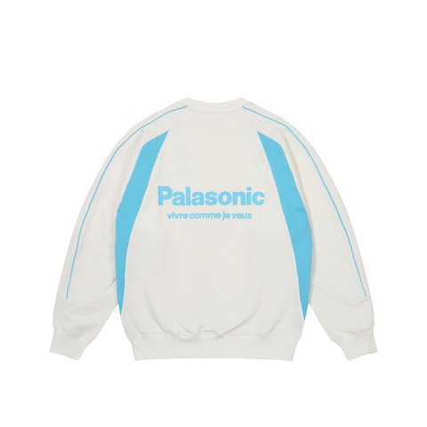 Palace PALAIS PRO-TEAM CREW WHITE - Colorway
