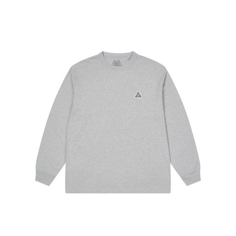 Palace SOFAR LONGSLEEVE GREY MARL - Colorway