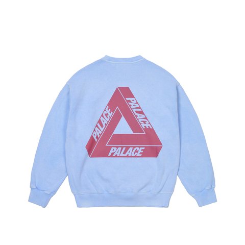 Palace REACTO TRI-FERG CREW BLUE - Colorway