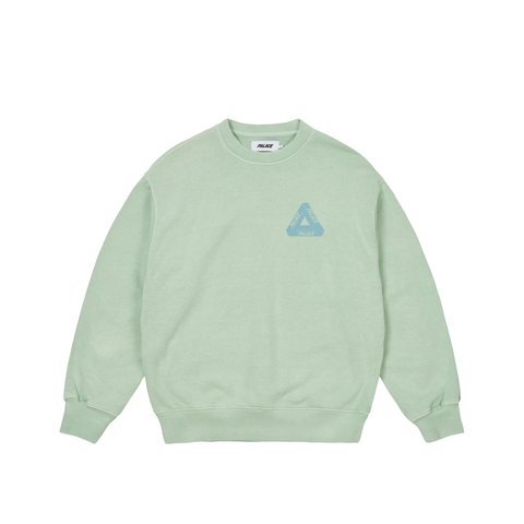 Palace REACTO TRI-FERG CREW GREEN - Colorway