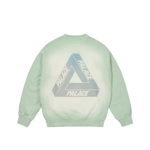 Palace REACTO TRI-FERG CREW GREEN - Colorway
