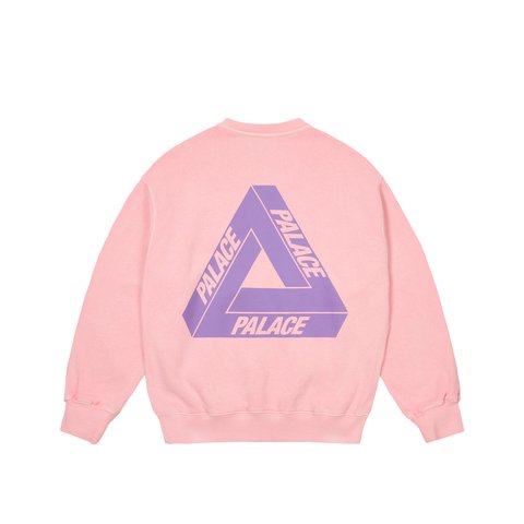 Palace REACTO TRI-FERG CREW PINK - Colorway