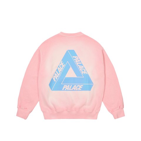 Palace REACTO TRI-FERG CREW PINK - Colorway